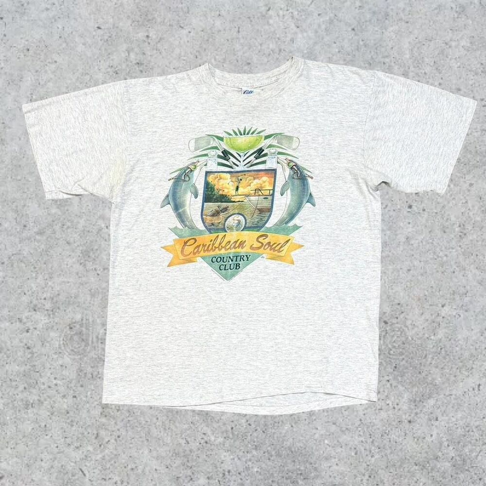 Vintage 90’s Caribbean Soul Country Club Golf T Shirt